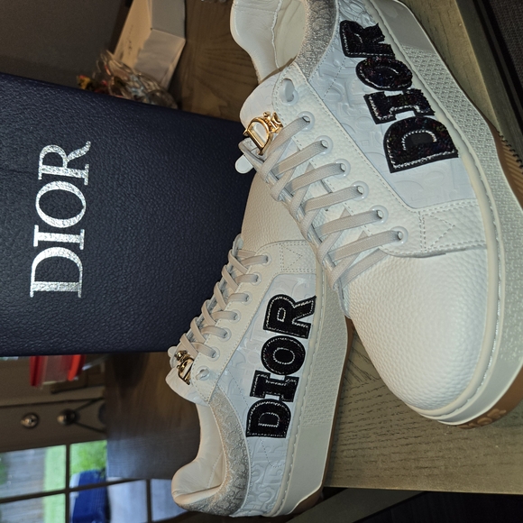 Dior White Sneakers - Picture 1 of 9